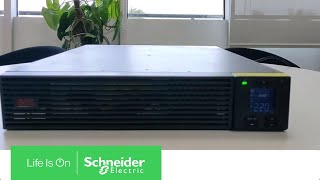 How to Turn Off SRV Model UPS Through Front Panel  Schneider Electric [upl. by Ruenhcs795]