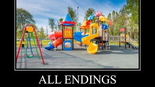 Playground all endings meme 2 [upl. by Balas]