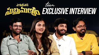 Maruthi Nagar Subramanyam Team Exclusive Interview  Ankith Koyya  Ramya  Lakshman  Kalyan [upl. by Mouldon]