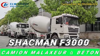 Shacman F3000 Bétonnière Camion 10 M3 prix [upl. by Arabel258]