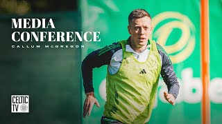 Full Celtic Media Conference  Callum McGregor spoke with the media ahead of the trip to Paisley [upl. by Odlanyer]