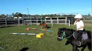 Mishka Surrey Zone 26 Camp Pony Club Qld Kilcoy Show Grounds 5052012 [upl. by Yrtua]