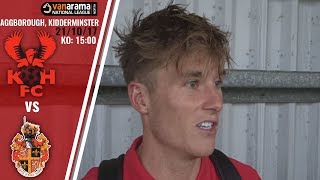 Harriers 22 Spennymoor Town 211017 Dan Bradley postmatch [upl. by Caressa]