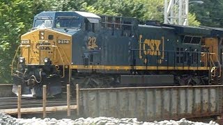 Railfanning in Elsmere KY amp Erlanger KY With NS and CSX [upl. by Aramoy]