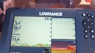 Lowrance Hook Reveal7 83200 HDI transducer [upl. by Cavan483]