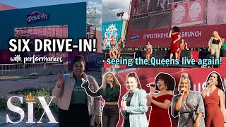 EPIC SIX DRIVEIN VLOG Seeing the Queens Live including performances [upl. by Eelime36]