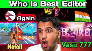 Nefoli vs Vasu 777 Editing 😱 One Of The Best Editorpart 4nefoli Vasu777 [upl. by Anivle523]