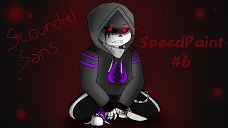 NEW SANS Scoundrel Sans by me SpeedPaint 6 [upl. by Araas]