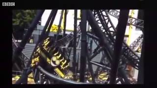 Moment Of Smiler Crash At Alton Towers VIDEO [upl. by Humberto]