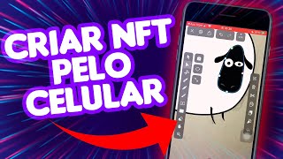 Como Criar um Desenho NFT pelo Celular app vectonator [upl. by Hirai189]