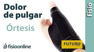 Dolor del dedo pulgar  Cómo y cuándo usar ortesis [upl. by Ardis]