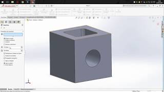 Tutoriel solidworks pour débutant partie N° 1 [upl. by Salohci]