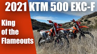 FIRST RIDE 2024 KTM 500EXCF [upl. by Harelda]