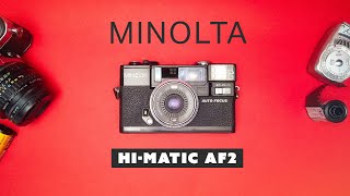 Minolta HiMatic AF2  Manual Autofocus Hybrid  Filmmaking Today [upl. by Gherardi]