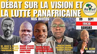 DEBAT SUR LA VISION ET LA LUTTE PANAFRICAINE [upl. by Aissej682]