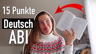 15 PUNKTE im DEUTSCH ABI  So gehts last Minute Abitur Tipps [upl. by Louie]