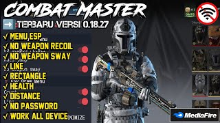 Update Combat Master Mod Menu v01827  Terbaru 2024 No Password [upl. by Nibas]