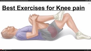 Physical Therapy Exercises for the Knee Pain explained by Dr Punam at Bensups Hospital Dwarka [upl. by Mundford]