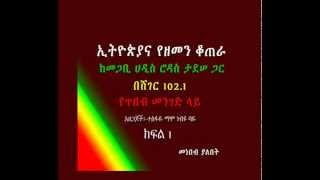 Megabi Hadis Rodas Tadesse Part 1 [upl. by Yenruogis650]