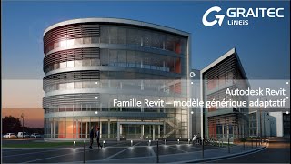 Famille Revit modèle générique adaptatif [upl. by Ttej]