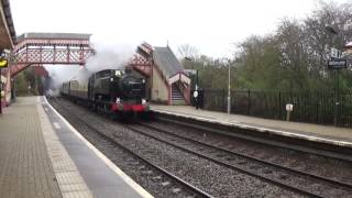 GWR 94669400 Pannier Tanks Passing Through WIlmcote [upl. by Sou]