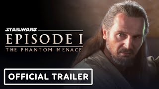 Star Wars The Phantom Menace  Official Remastered Trailer 2024 Liam Nesson Natalie Portman [upl. by Adnihc]