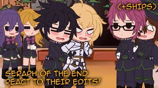 Seraph Of The End reacts to Mikaela HyakuyaOSFSOTEMika [upl. by Einnaffit460]