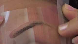 EYEBROWS SOPRACCIGLIA PERFETTE 1  Tutorial STENCIL  Video HD  SUB ITA [upl. by Gamages]