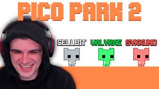 The CRAZIEST PICO PARK 2 Gameplay ft Cellbit Valkyrae Sykkuno [upl. by Julianna91]