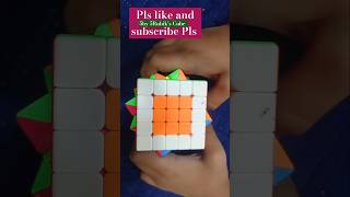 How to make dot pattern in fibre 5 Rubiks Cube shorts trending viralvideo viralshort subscribe [upl. by Dryden622]