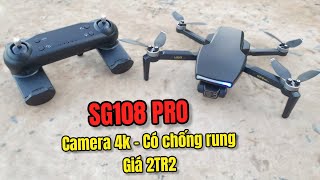 Flycam giá rẻ quay phim 4k giá chỉ 2Tr380k  SG108 Pro  KimGuNi [upl. by Ninaj]