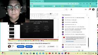 Módulo 10 Espacio abierto con tu asesor virtual de la semana 32 [upl. by Drofnats]