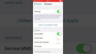 Comment envoyer des messages sur iPhone 📱🔥 [upl. by Akinak798]