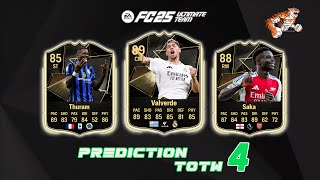 EA FC 25 Predictions Team of the Week 4 TOTW [upl. by Ehtylb508]