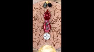 Imbolc Crystal Grid  Make Your Own Crystal Grid for Goddess Brigid [upl. by Epolenep]