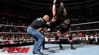 Evolution attacks The Shield Raw May 5 2014 [upl. by Viviyan]