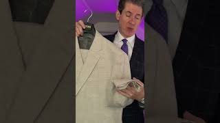 How To Wear Linen Suit Custom suits Made in Italy suitcafe custommade madeinitaly linen suit [upl. by Ajnat]