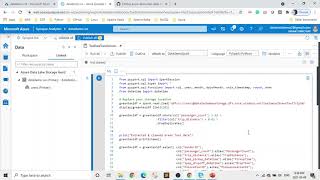 3 Building the First Data Pipeline with ETL in Azure Synapse Analytics tutorial [upl. by Siuqram]