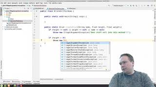 Java IllegalArgumentException Explained and demoed [upl. by Samid]