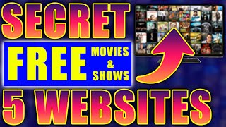 🍿 TOP 5 Websites to Watch FREE Movies  TV Shows in 2024 PART 2 🎬 [upl. by Anavoj]