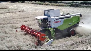 MOISSON de COLZA 2022 avec claas lexion 670 tt [upl. by Ecirtac392]