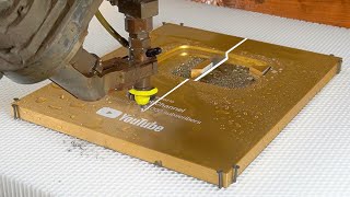 YouTube’s 700 “Gold” Play Button Is Actually Just Plywood [upl. by Bowe636]