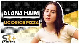 Alana Haim Interview Licorice Pizza [upl. by Fortunato705]