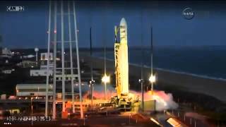 Huge Explosion NASA Antares Rocket Launch Failure Live Full [upl. by Thain]