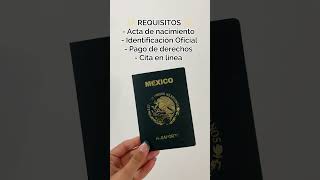 Cómo sacar el pasaporte mexicano paso a paso [upl. by Nairahcaz]