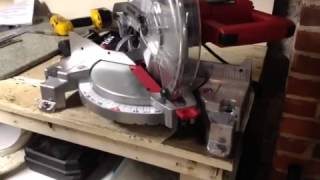 Getting ready to use your Skil Saw compound miter table saw [upl. by Sitoeht]