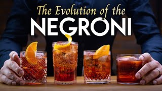 Negroni  Evolution of the 1 Cocktail in the World [upl. by Yknarf279]