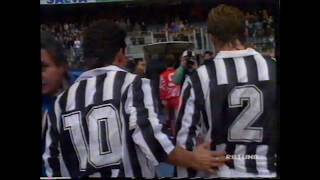 Juventus  Foggia 41 02021992 2a Ritorno Serie A [upl. by Aroc141]