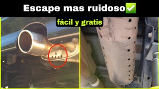 Cómo obtener un escape ruidoso facil y gratis [upl. by Tav279]