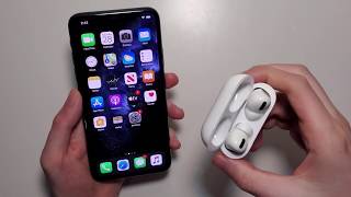 How to DisconnectForget Reset and Reconnect AirPods Pro iOS 13 [upl. by Evangeline]